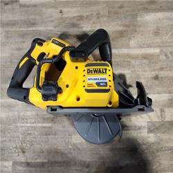 HOUSTON LOCATION - AS-IS DEWALT FLEXVOLT 60V MAX Cordless Brushless 7-1/4 in. Wormdrive Style Circular Saw (Tool Only)