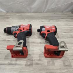 AS-IS MILWAUKEE FUEL 18V Cordless Hammer Drill and Impact Driver Combo Kit