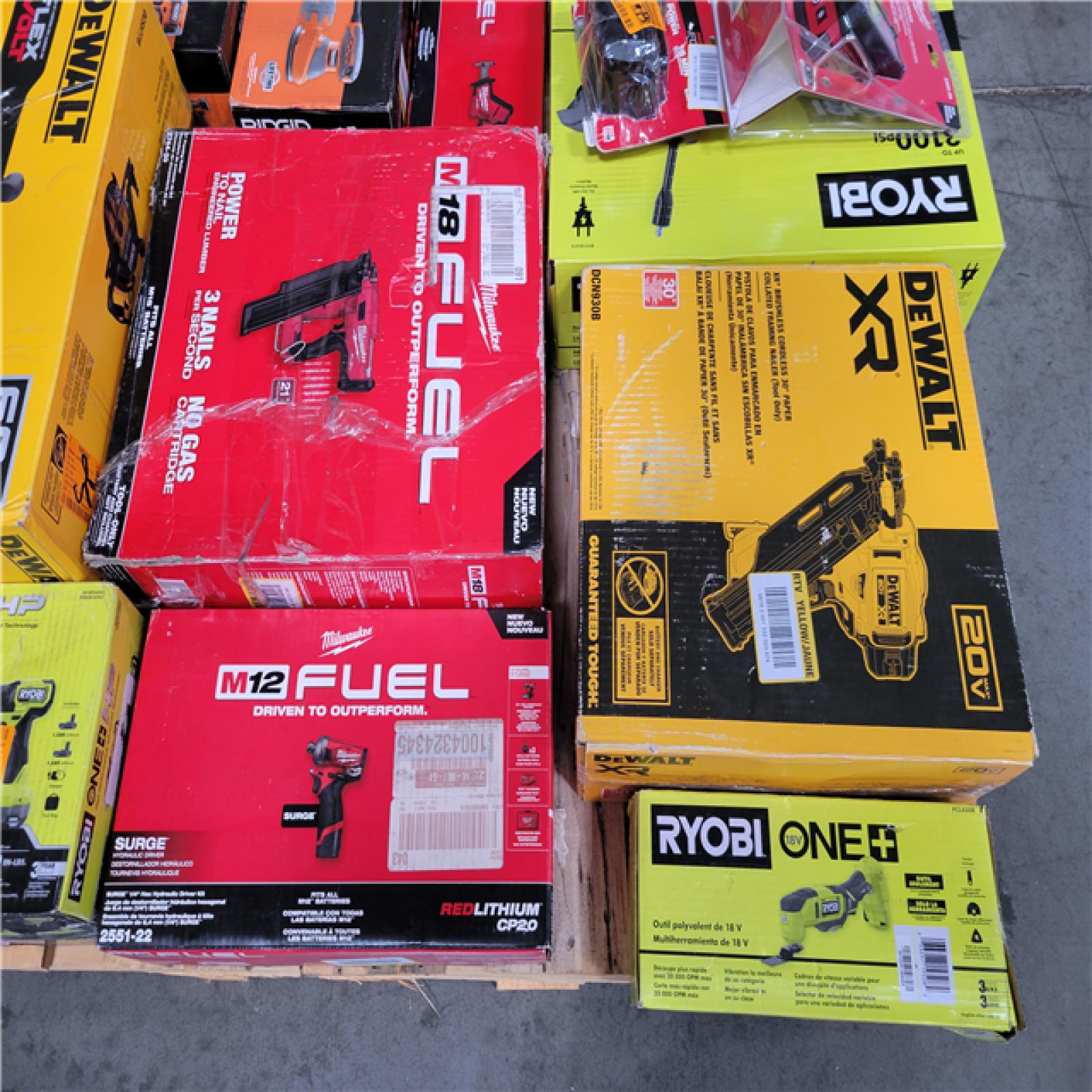 CALIFORNIA AS-IS TOOL PALLET