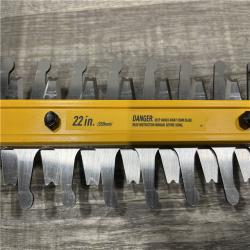 AS-IS DEWALT 20V MAX 22 in. Cordless Battery Powered Hedge Trimmer (Tool Only)