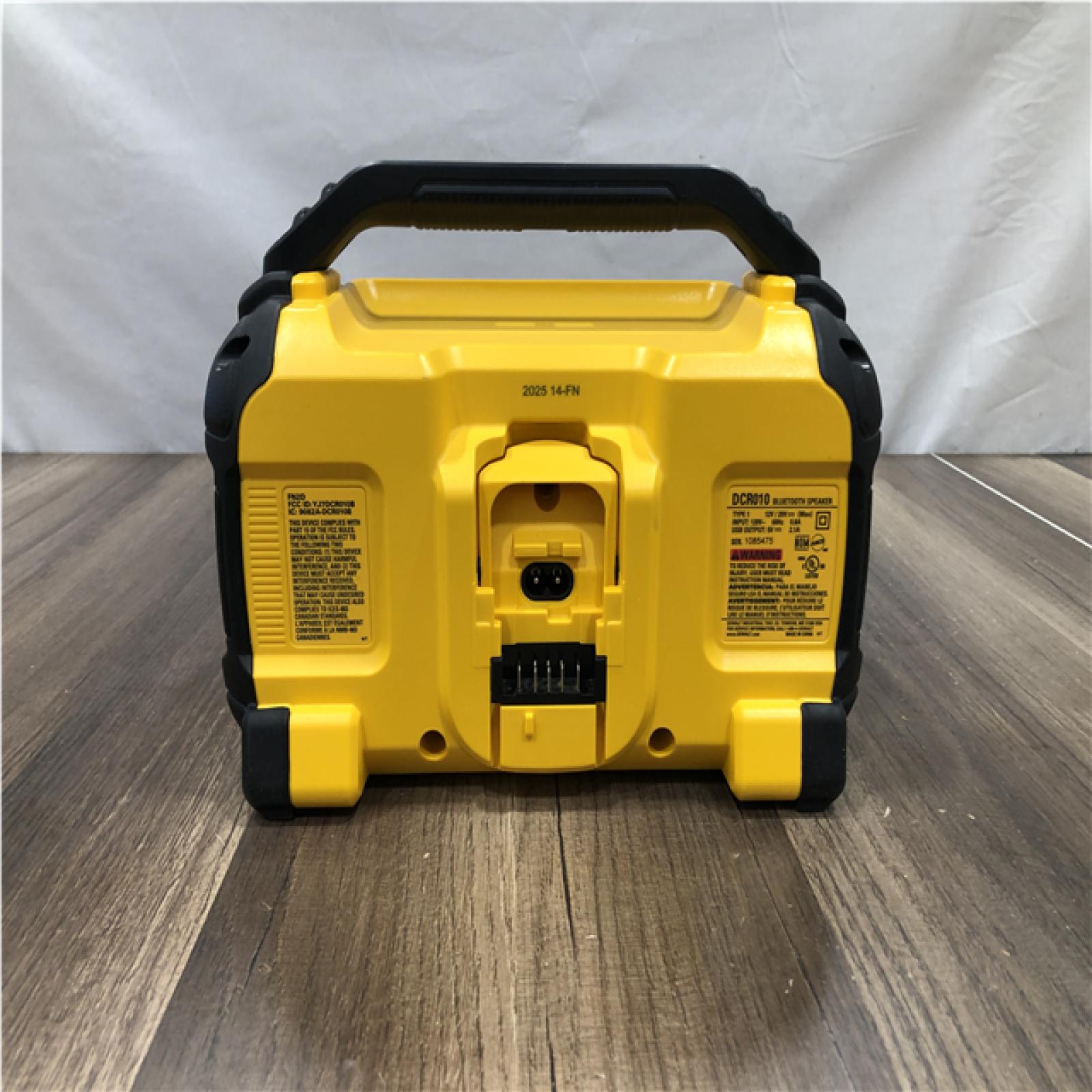 AS-IS DEWALT 20V MAX Cordless Bluetooth Speaker (Tool Only)
