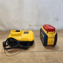 AS-IS- DEWALT 20V/60V MAX FLEXVOLT Lithium-Ion 9.0Ah Battery and Charger Starter Kit
