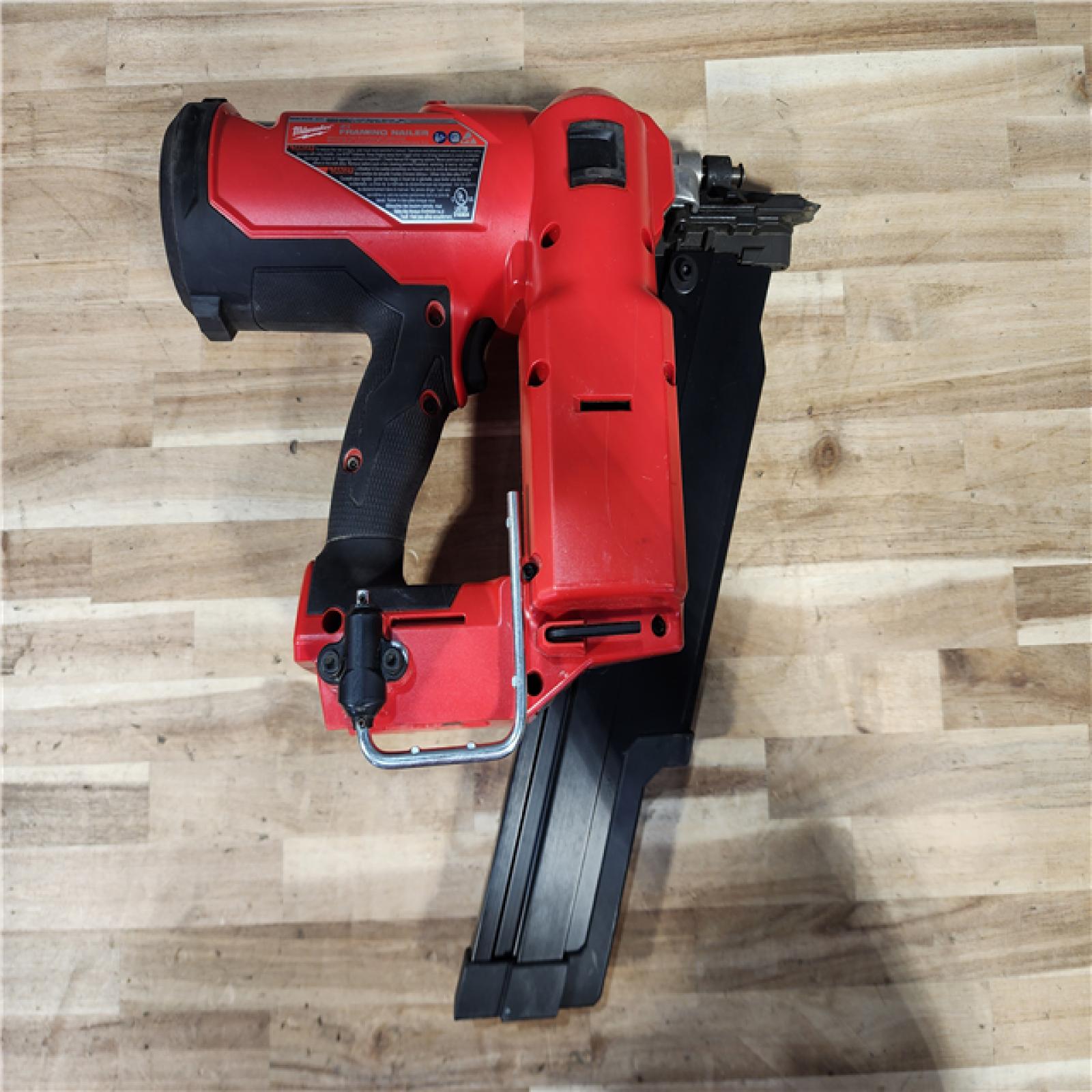 HOUSTON LOCATION - AS-IS Milwaukee FUEL 3-1/2 in. 18-Volt 21-Degree Lithium-Ion Brushless Cordless Framing Nailer (Tool-Only)