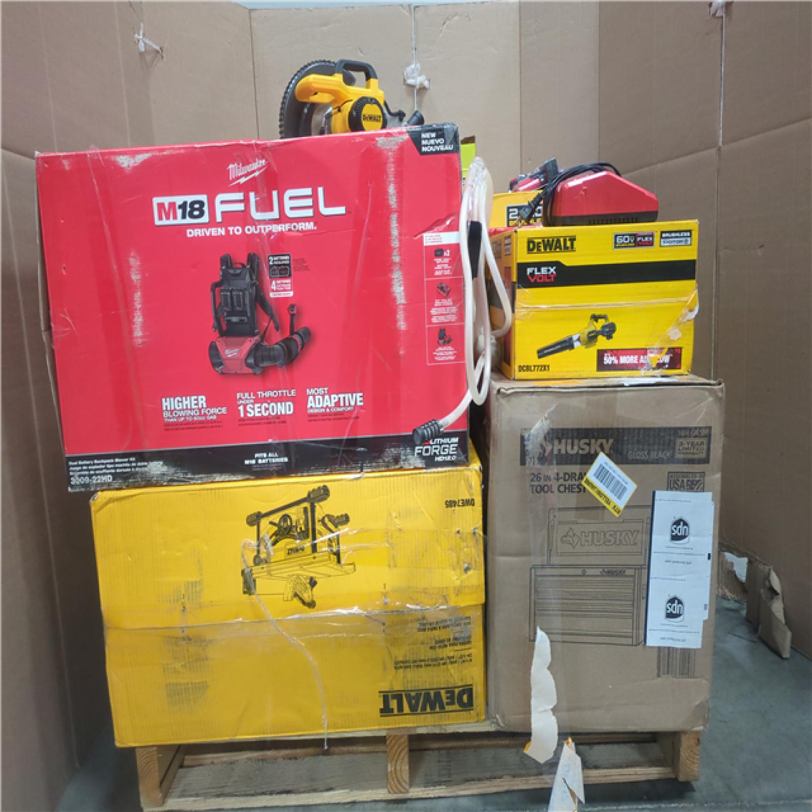 CALIFORNIA AS-IS TOOL PALLET