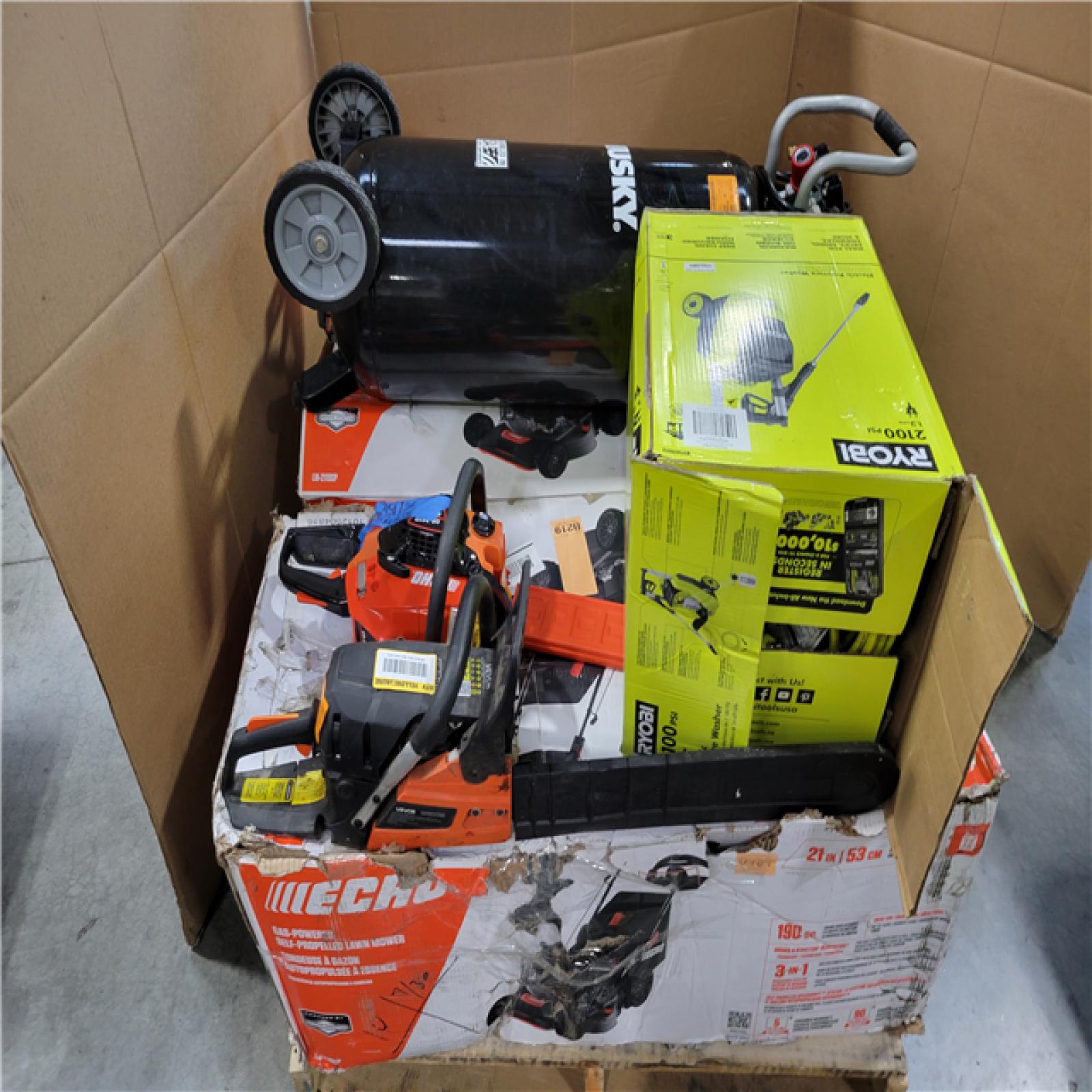 CALIFORNIA AS-IS OUTDOOR POWER EQUIPMENT