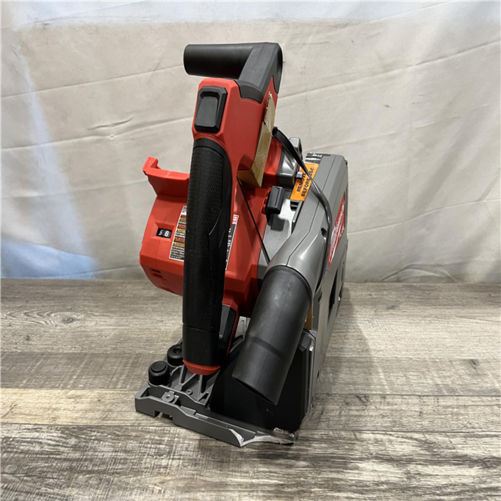 AS-IS Milwaukee FUEL 18V Lithium-Ion Cordless Brushless 6-1/2 in. Plunge Cut Track Saw (Tool-Only)