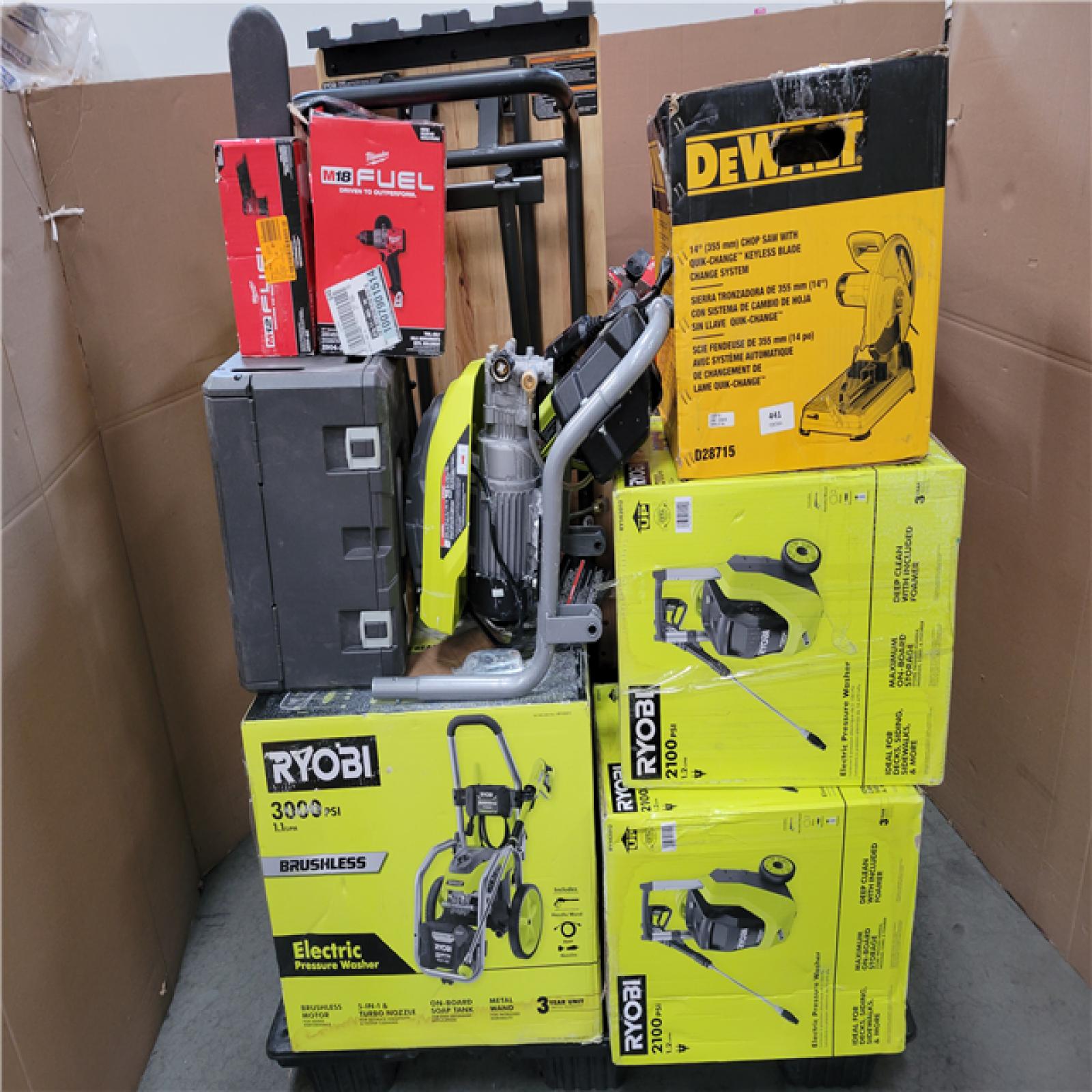 CALIFORNIA AS-IS TOOL PALLET