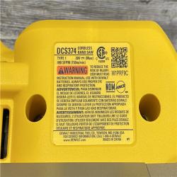 AS-IS DEWALT 20-Volt MAX Lithium-Ion Cordless Brushless Deep Cut Band Saw (Tool-Only)