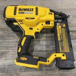 AS-IS DEWALT 20V MAX XR Lithium-Ion Electric Cordless 18-Gauge Brad Nailer (Tool Only)