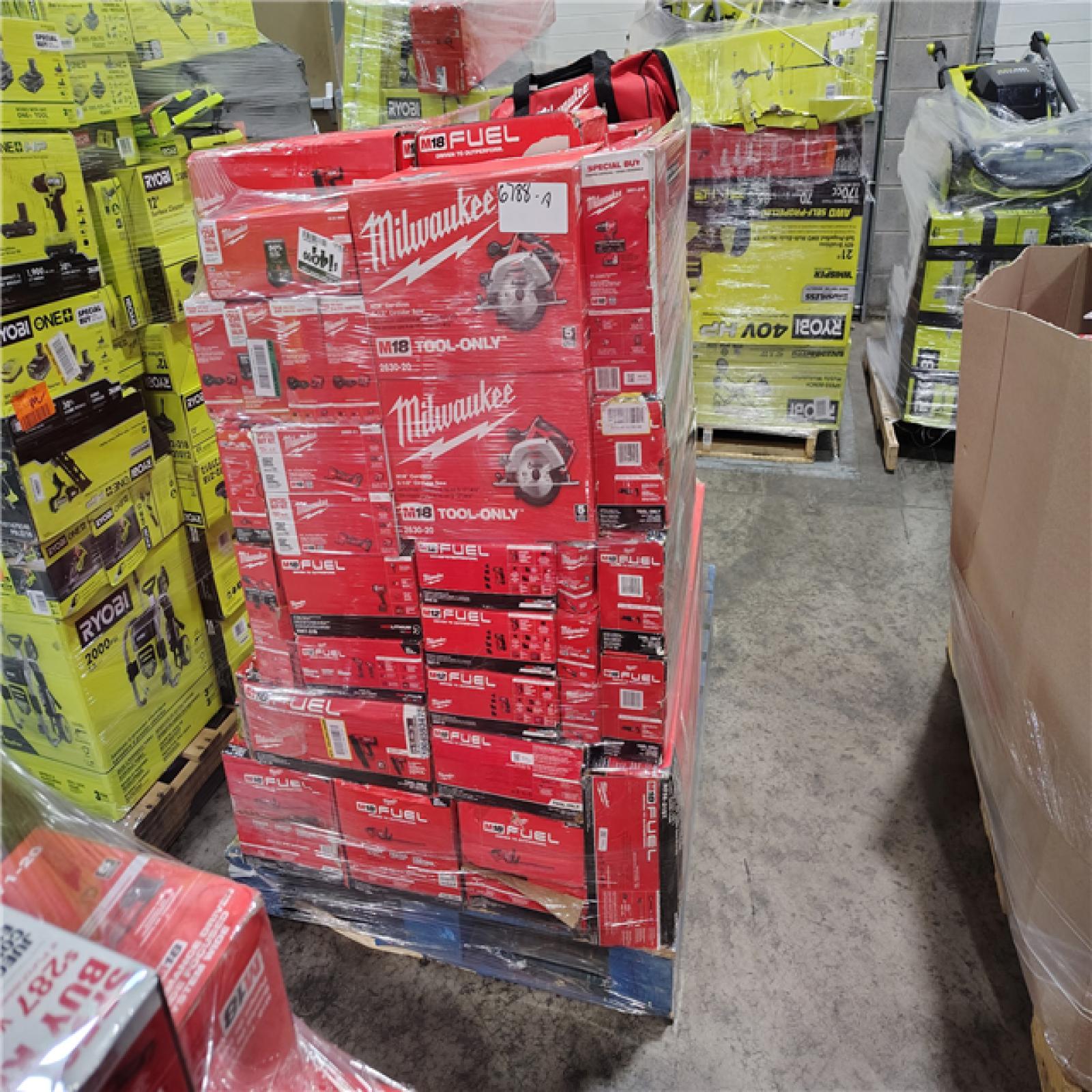 Pittston Location As-Is Power Tools Partial Truckload (10 Pallets) 6788-A