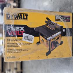 NEW! - DEWALT FLEXVOLT 60V MAX Cordless Brushless 8-1/4 in. Table Saw Kit (Tool Only)