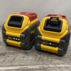 AS-IS DEWALT FLEXVOLT 20V/60V MAX Lithium-Ion 6.0Ah Battery Pack (2 Pack)