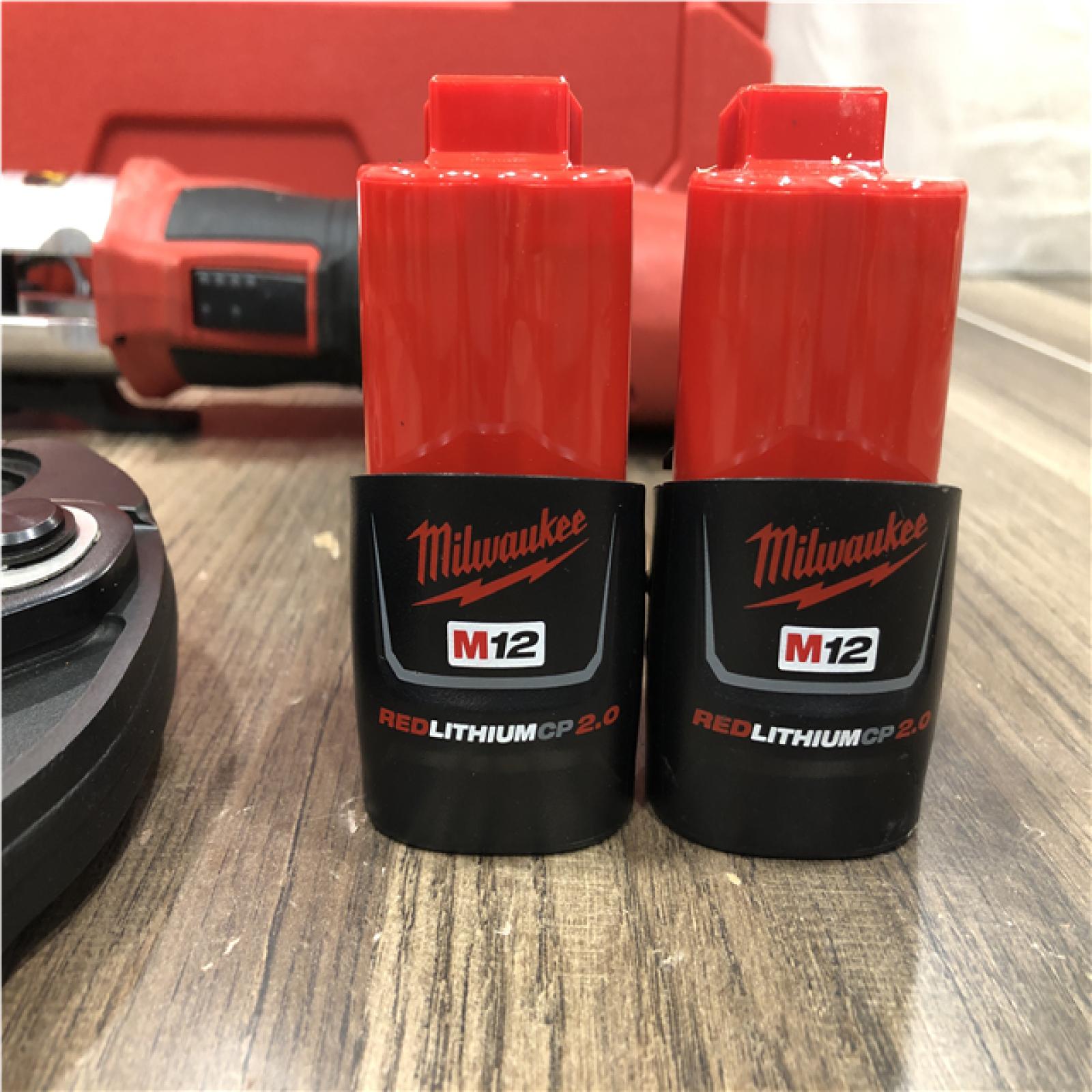 AS-IS Milwaukee 12-Volt Lithium-Ion FORCE LOGIC Copper Press Tool Kit