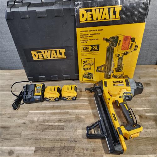 HOUSTON LOCATION - AS-IS DEWALT 20-Volt Lithium Ion Cordless Concrete Nailer
