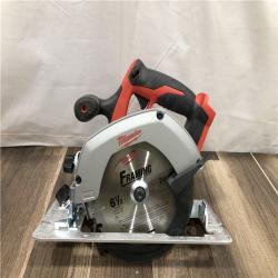 AS-IS Milwaukee 18V Lithium-Ion Cordless 6-1/2 in. Circular Saw (Tool-Only)