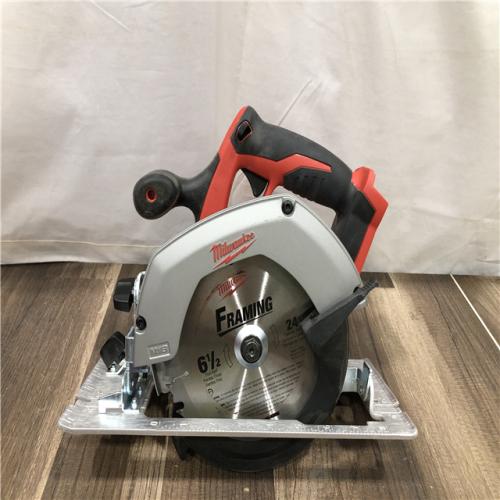 AS-IS Milwaukee 18V Lithium-Ion Cordless 6-1/2 in. Circular Saw (Tool-Only)