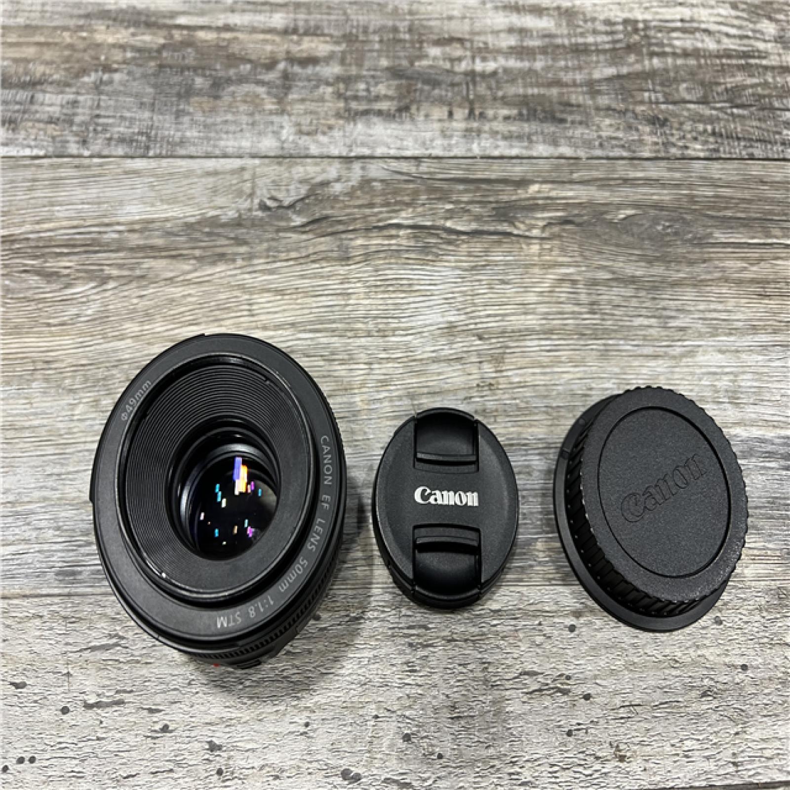 AS-IS Canon EF 50mm f/1.8 STM Lens