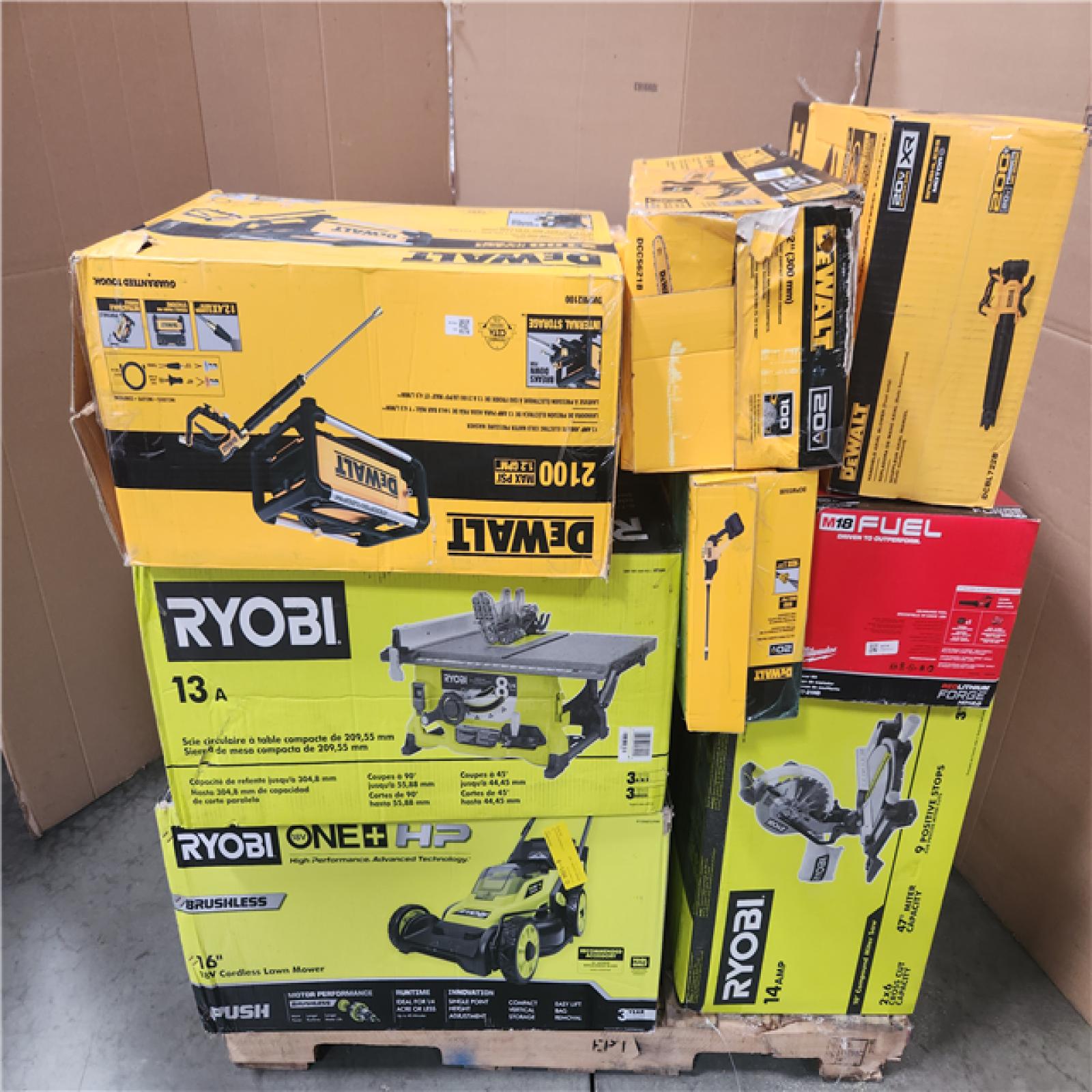 CALIFORNIA AS-IS TOOL PALLET