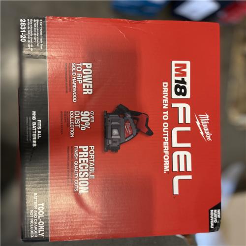 New! - Milwaukee M18 FUEL 6-1/2 Plunge Track Saw Bare Tool