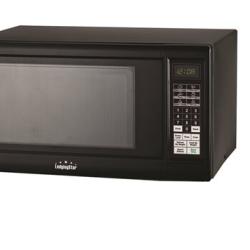 DALLAS LOCATION - LODGING STAR 1.1 cu. ft. Countertop Microwave in Black with Electronic Touch Controls PALLET - (25 UNITS)