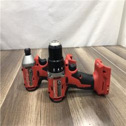 AS-IS Milwaukee 18V Lithium-Ion Brushless Cordless Compact Drill/Impact Combo Kit