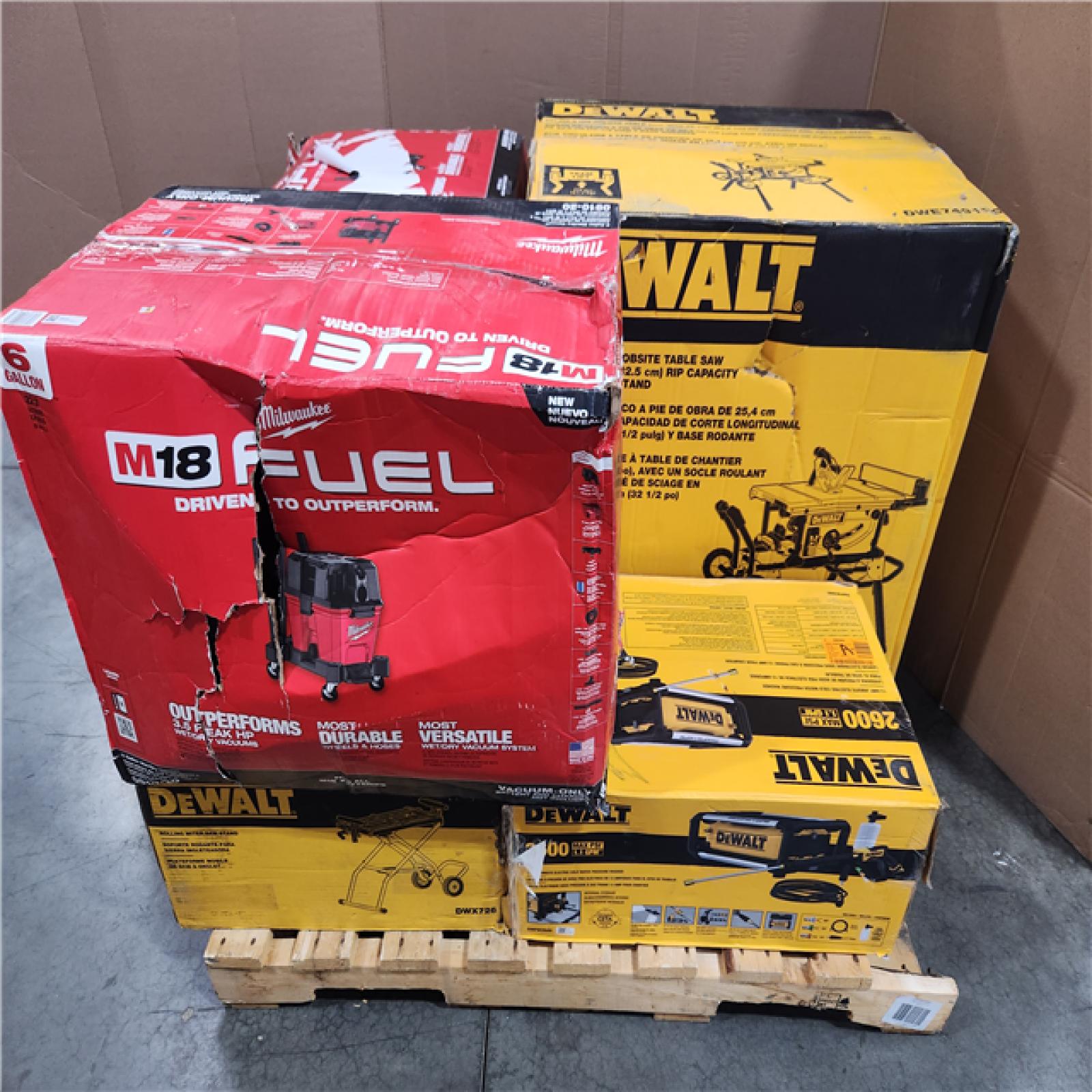 CALIFORNIA AS-IS TOOL PALLET