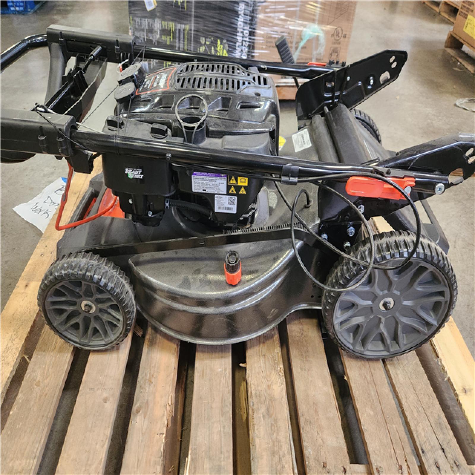 Phoenix LIKE NEW ECHO 21 in. 190 cc Briggs and Stratton Gas 3-in-1 Dual Blade RWD Self-Propelled Lawn Mower with Single Lever Deck Adjustment (No Cap)