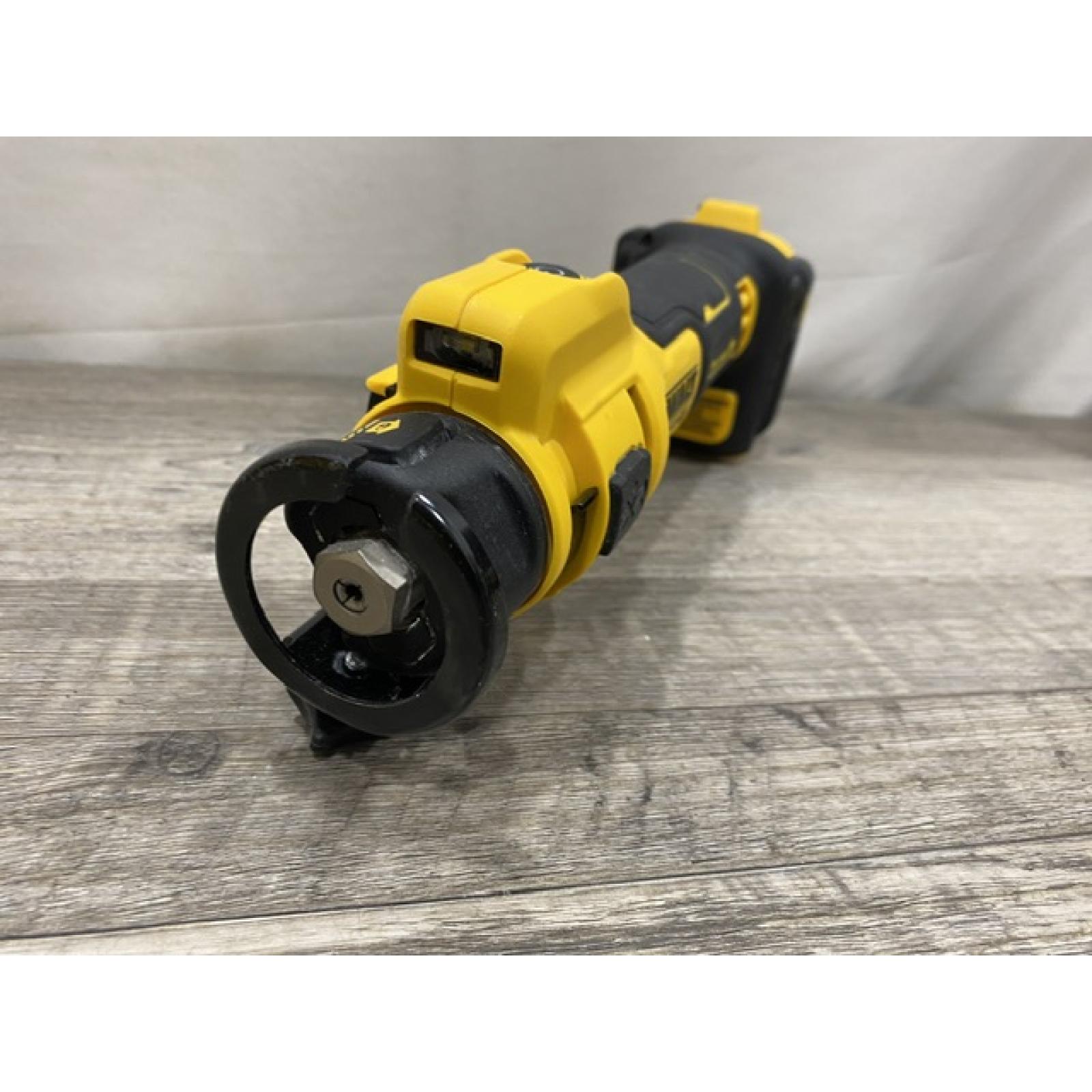 AS-IS DEWALT XR 20V Lithium-Ion Cordless Rotary Drywall Cut-Out Tool (Tool Only)