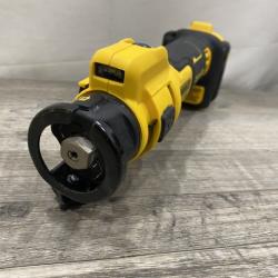 AS-IS DEWALT XR 20V Lithium-Ion Cordless Rotary Drywall Cut-Out Tool (Tool Only)