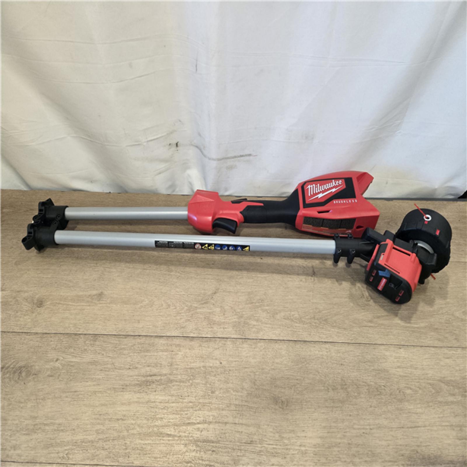 AS-IS Milwaukee M18 Battery String Trimmer Kit