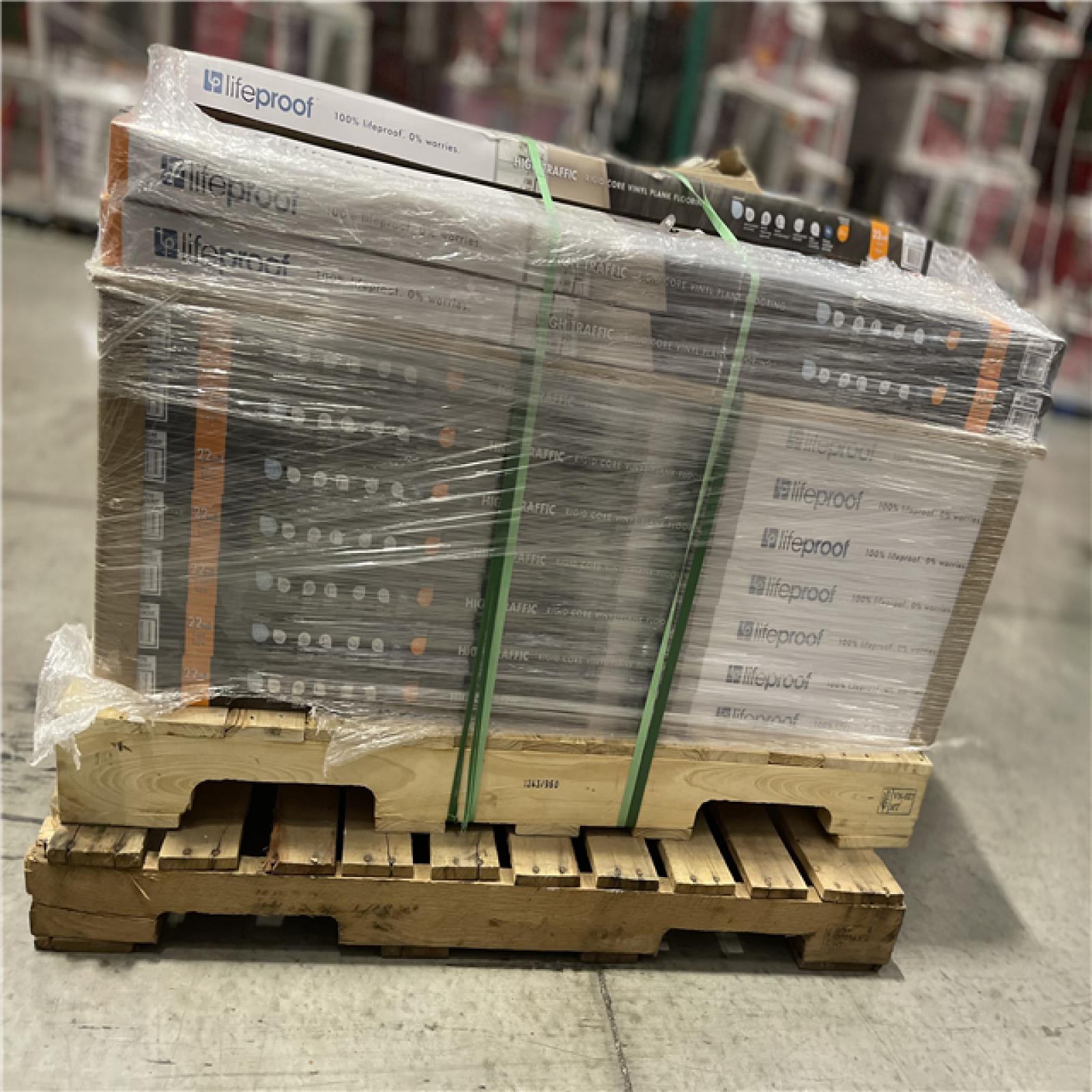 DALLAS LOCATION - Lifeproof Brooks Oak 22 MIL x 8.7 in. W x 48 in. L Click Lock Waterproof Luxury Vinyl Plank Flooring (20.1 sqft/case) PALLET-(37 CASES)