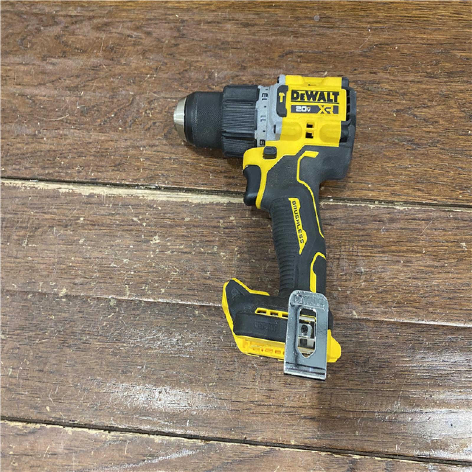 AS-IS DEWALT 20-Volt Compact Cordless 1/2 in. Hammer Drill (Tool-Only)