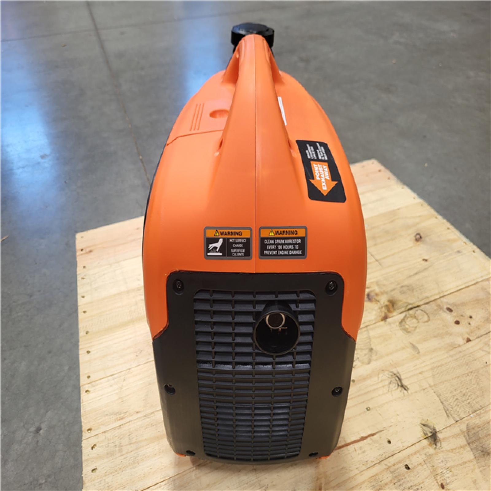 CALIFORNIA AS-IS GENERAC GP2500I 2 200 RUNNING WATT/ 2 500 STARTING WATT INVERTER GENERATOR