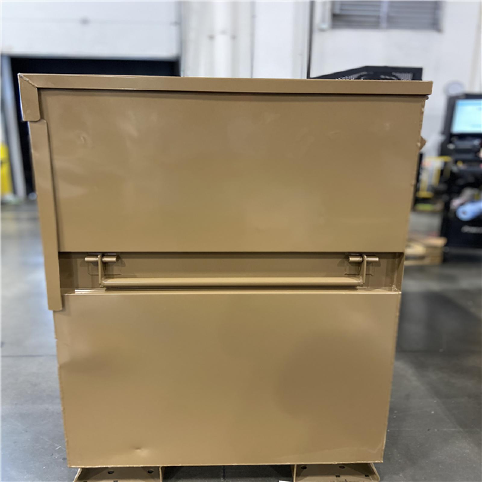 DALLAS LOCATION - Knaack 49 in. W x 30 in. L x 72 in. H, Steel Jobsite Storage Piano Box