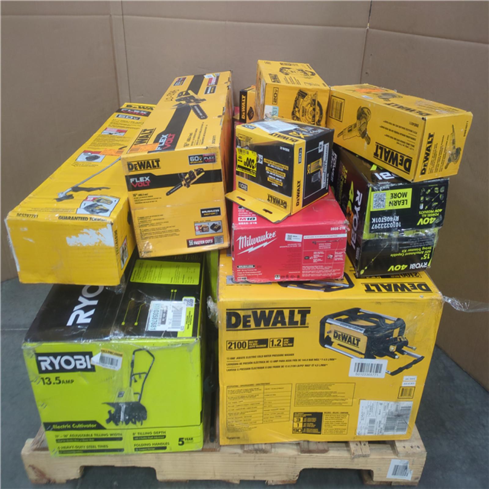 CALIFORNIA AS-IS TOOL PALLET
