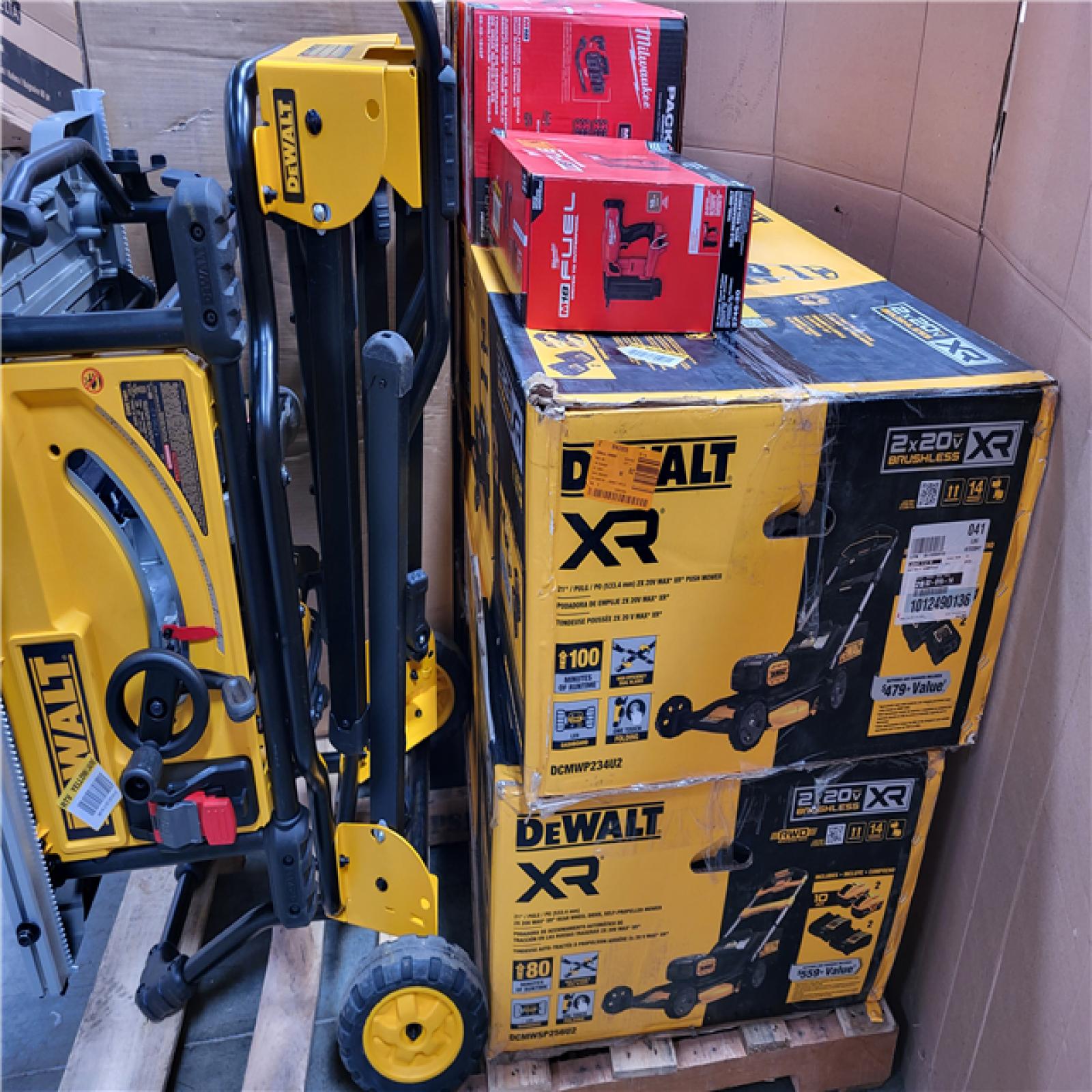 CALIFORNIA AS-IS TOOL PALLET