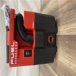 AS-IS Milwaukee  FUEL PACKOUT 18-Volt Lithium-Ion Cordless 2.5 Gal. Wet/Dry Vacuum (Vacuum-Only)