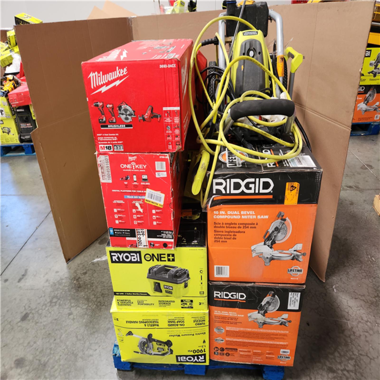 CALIFORNIA AS -IS  TOOL PALLET