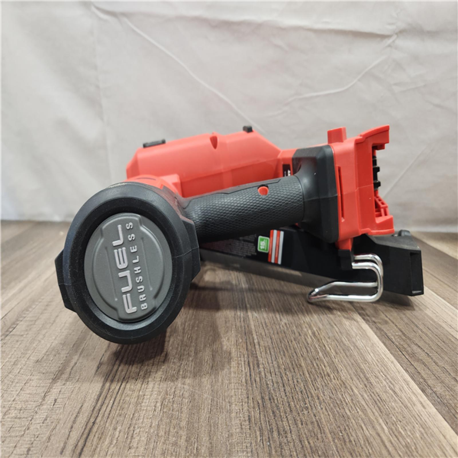 AS-IS- Milwaukee M18 FUEL 15 Ga. 18 Volt Brushless Angled Finish Nailer (TOOL ONLY)