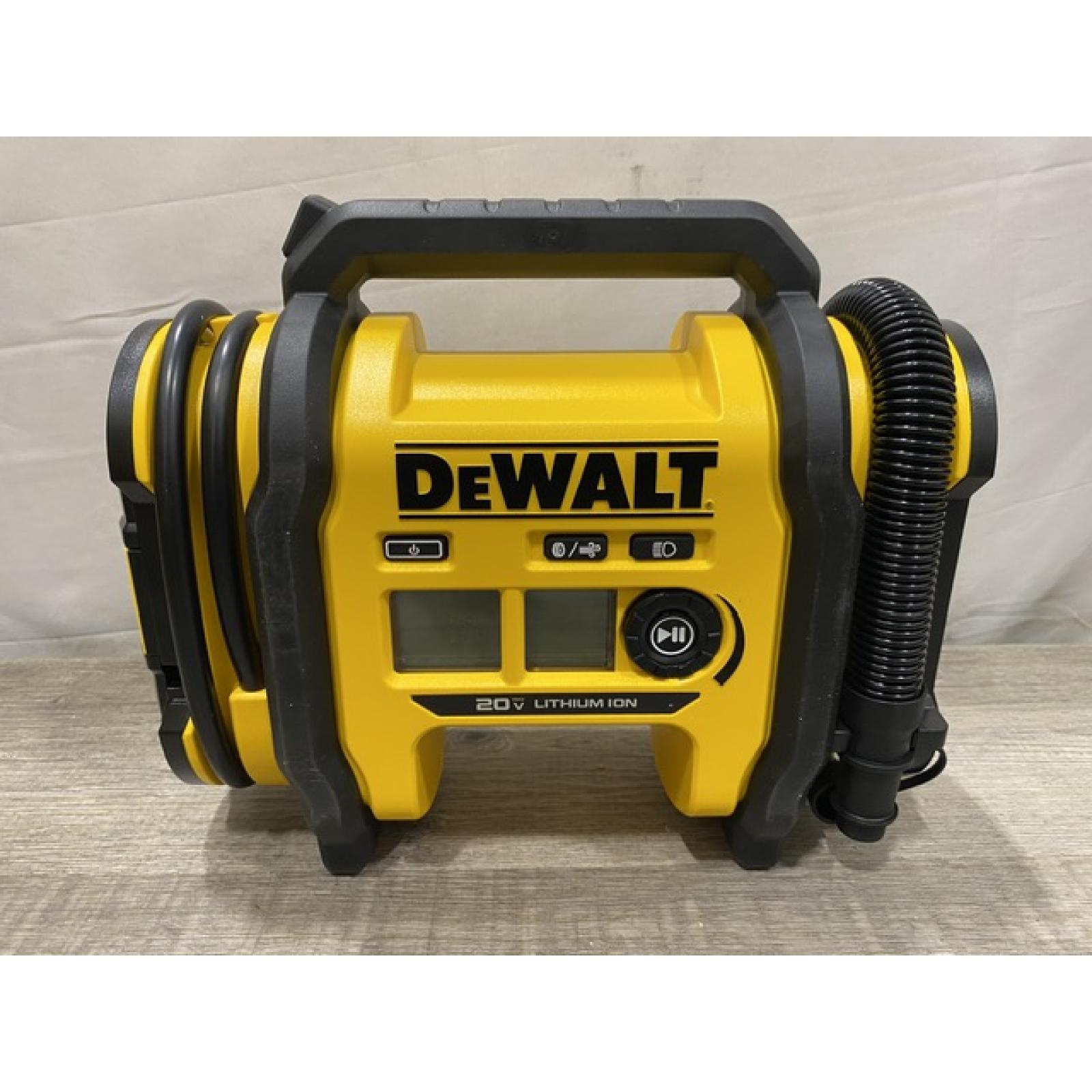 AS-IS DEWALT 20V MAX Cordless Electric Portable Inflator (Tool Only)