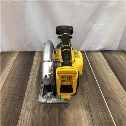 AS-IS DEWALT 20V MAX Cordless Brushless 6-1/2 in. Sidewinder Style Circular Saw (Tool Only)
