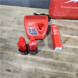 HOUSTON LOCATION - AS-IS Milwaukee M12 12-Volt Lithium-Ion Cordless ProPEX Expansion Tool Kit with (2) 1.5Ah Batteries, (3) Expansion Heads and Hard Case
