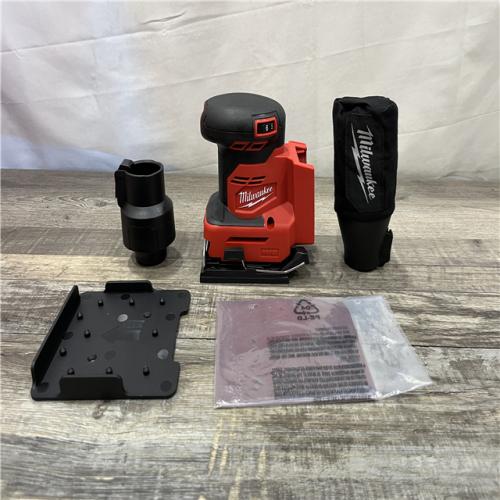 AS-IS Milwaukee 18V Lithium-Ion Cordless 1/4 in. Sheet Sander (Tool-Only)