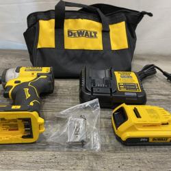 AS-IS DEWALT Atomic 20V Max Lithium-Ion Brushless Cordless Compact 1/4 in. Impact Driver Kit
