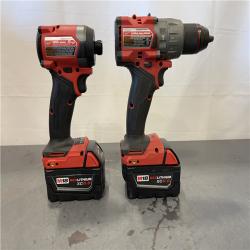 AS-IS - MILWAUKEE FUEL 18V Lithium-Ion Brushless Cordless Hammer Drill and Impact Driver Combo Kit
