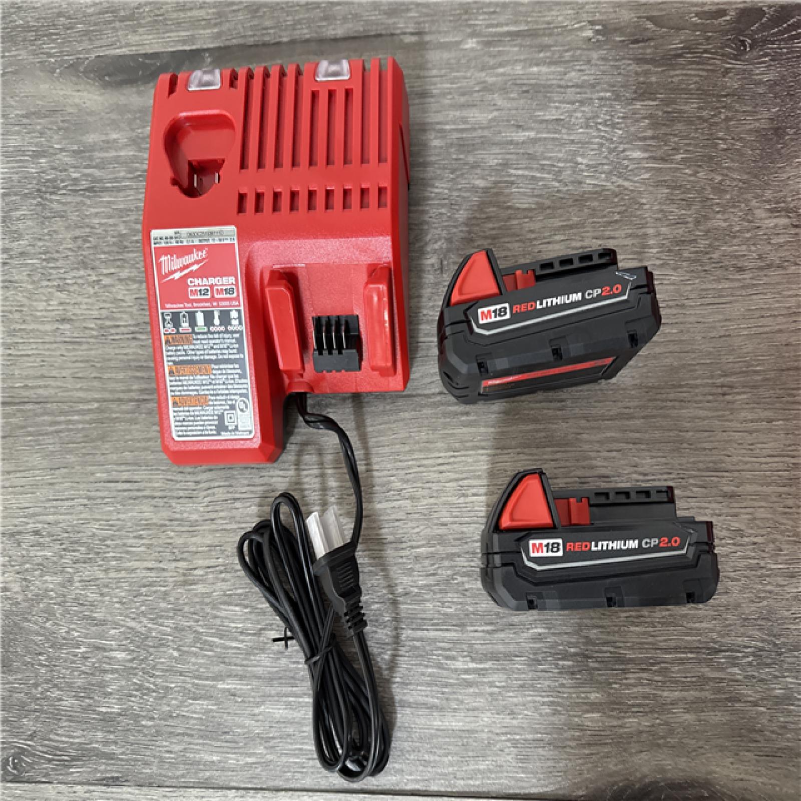 California AS-IS Milwaukee Force Logic M18 Press Tool Kit, Includes (2) Batteries, Charger & Hard Case