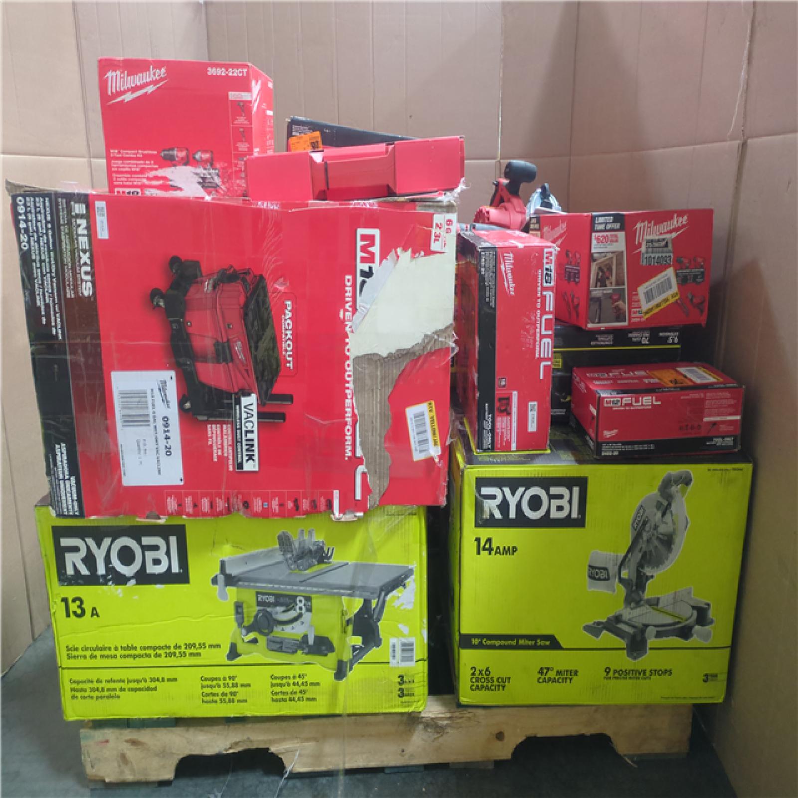 CALIFORNIA AS-IS TOOL PALLET