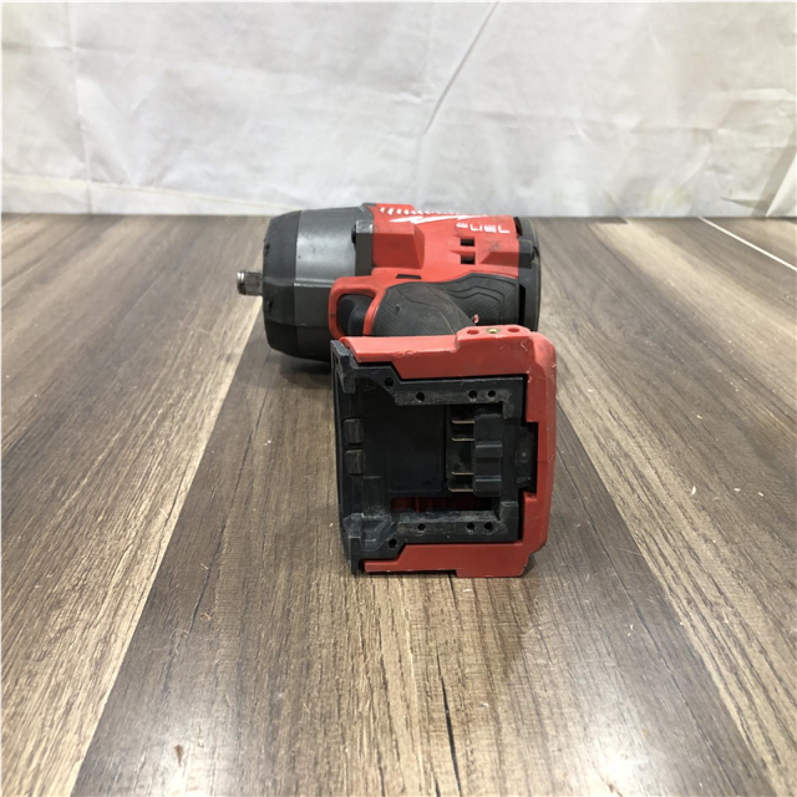 AS-IS Milwaukee FUEL 18V Lithium-Ion Brushless Cordless 1/2 in. Impact Wrench with Friction Ring (Tool-Only)