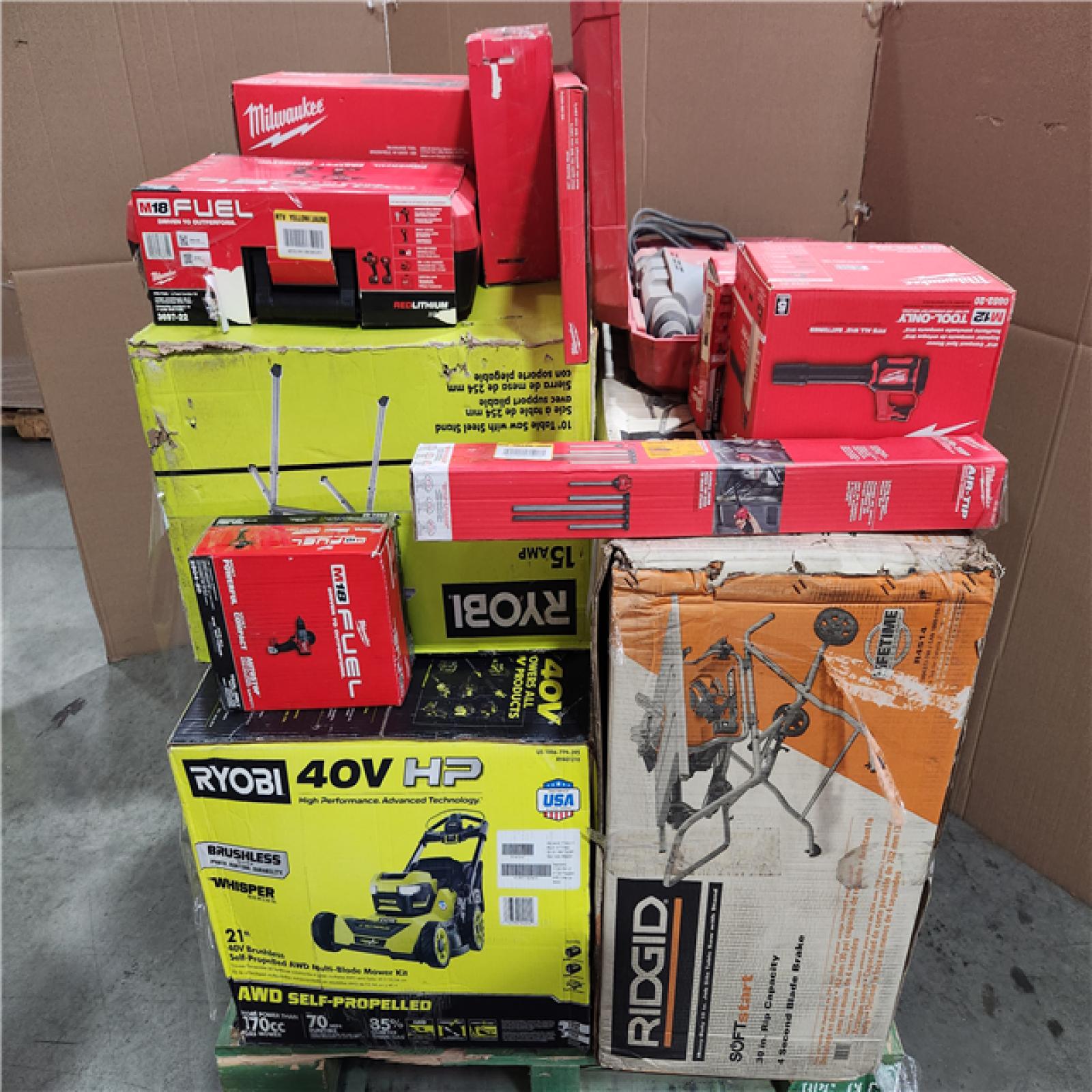 CALIFORNIA AS-IS TOOL PALLET