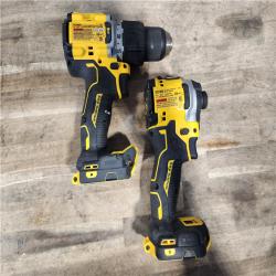 HOUSTON LOCATION - AS-IS DEWALT 2 TOOL COMBO KIT W/ (2) BATTERY & CHARGER